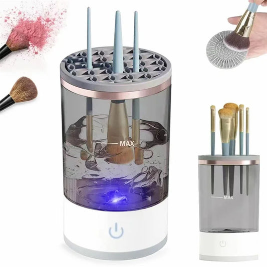 Makeup Brushes Cleaner Machine Portable USB Electric Cosmetic Brush Cleaning
