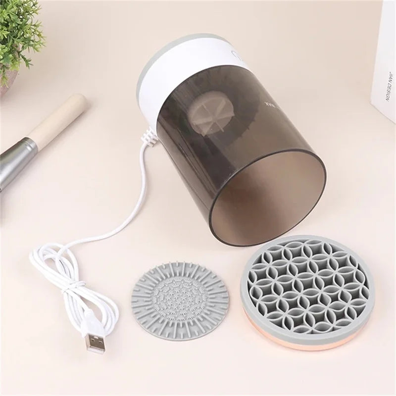 Makeup Brushes Cleaner Machine Portable USB Electric Cosmetic Brush Cleaning