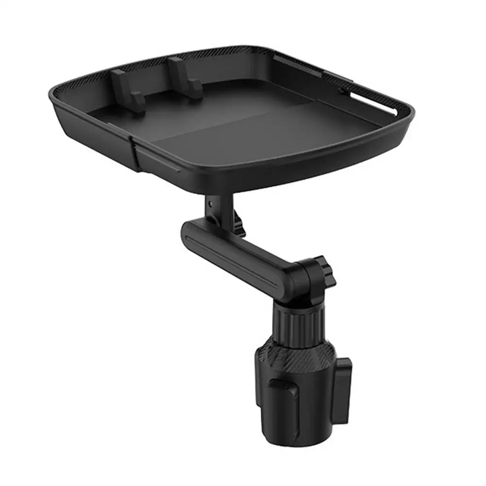 Dual Cup Holder Organized Table Food Car Tray Portable.